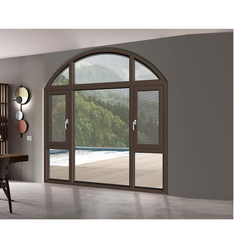 Aluminum window with broken bridge。