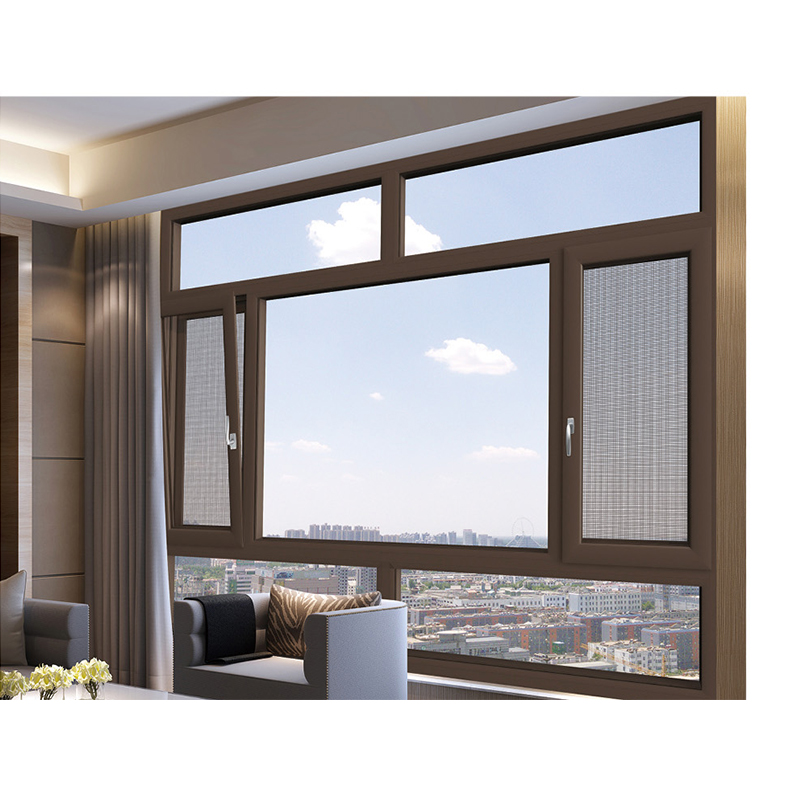 Aluminum window with broken bridge。