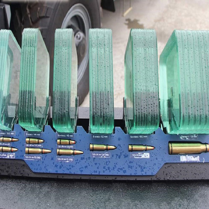 Bullet-proof and explosion-proof glass。