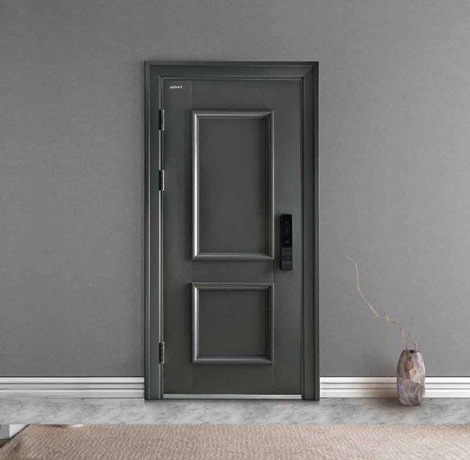 Steel door