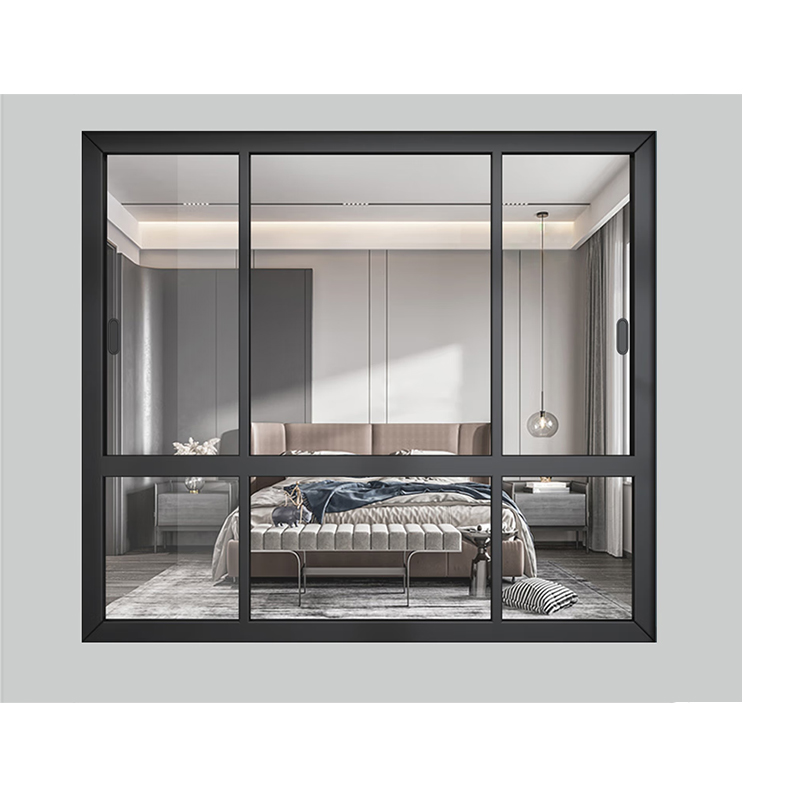  Алюминиевое окно со сломанным мостом 